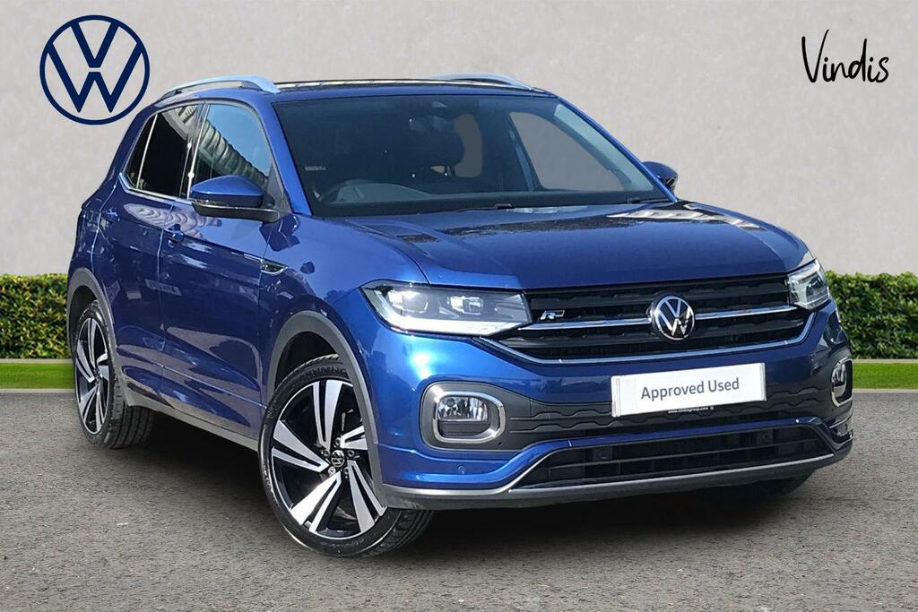 Volkswagen T-Cross Volkswagen T-cross R-line 1.0 Tsi 110Ps 7-Speed Ds Blue