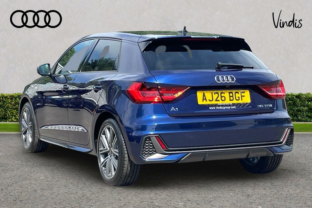 Audi A1 1.0 Tfsi 30 S Line Sportback S Tronic E Black #3