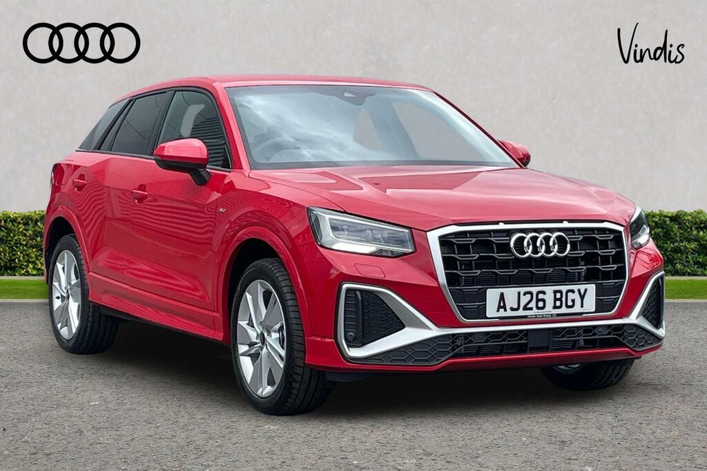 Audi Q2 Audi Q2 Estate 35 Tfsi S Line S Tronic Red