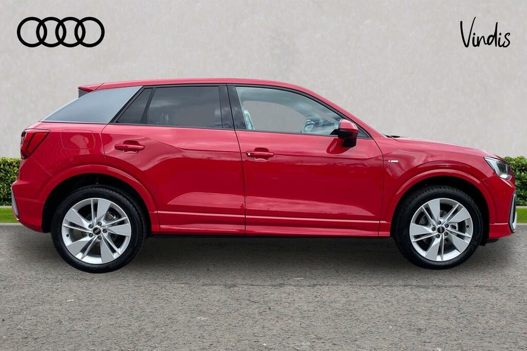 Audi Q2 Audi Q2 Estate 35 Tfsi S Line S Tronic AJ26BGY Red #4