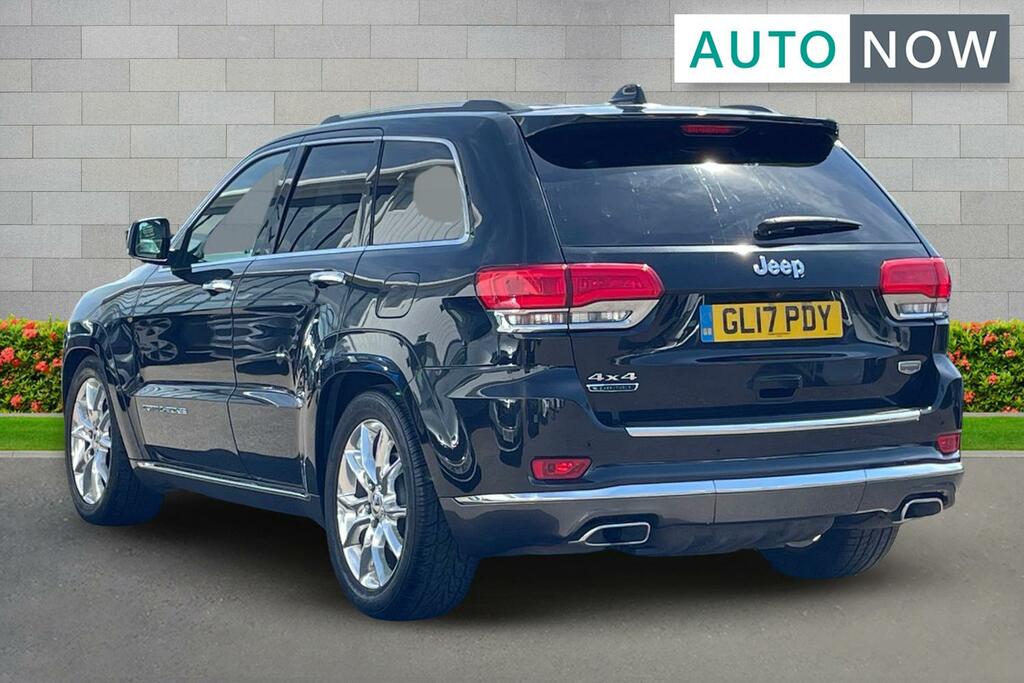 Jeep Grand Cherokee Jeep Grand Cherokee 3.0 V6 Crd Summit Suv Dies Black #4