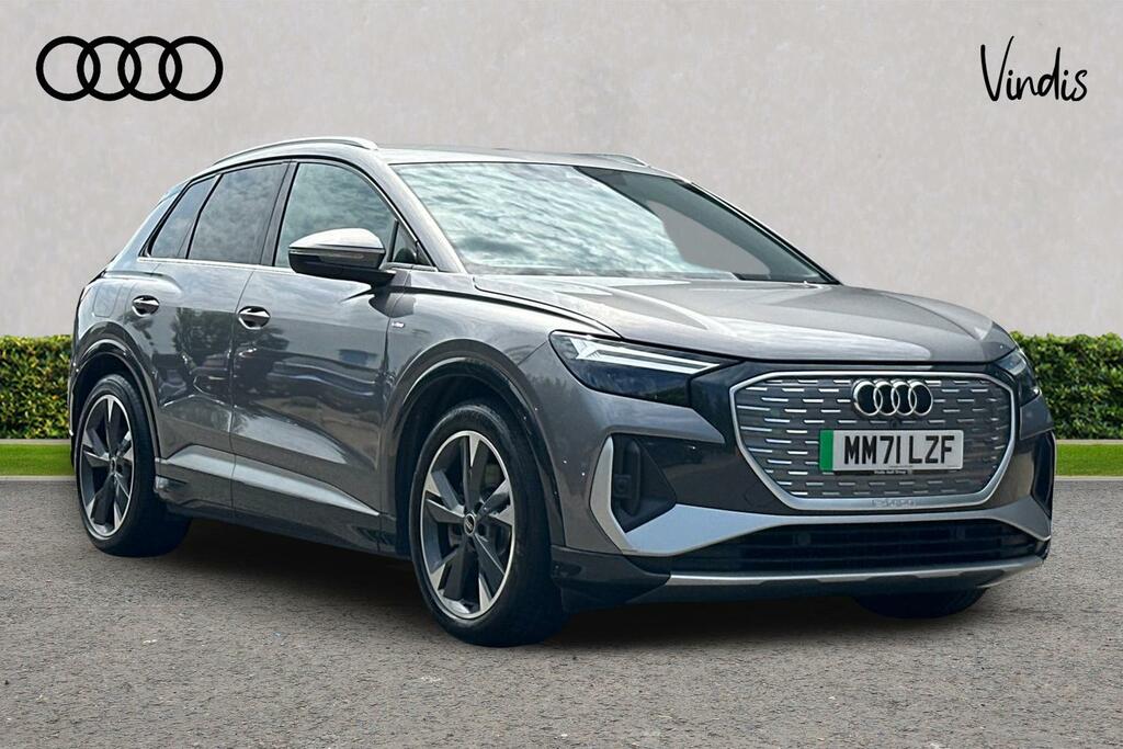 Audi Q4 E Tron Audi Q4 E-tron Q4 S Line 40 E-tron 150,00 Kw Grey