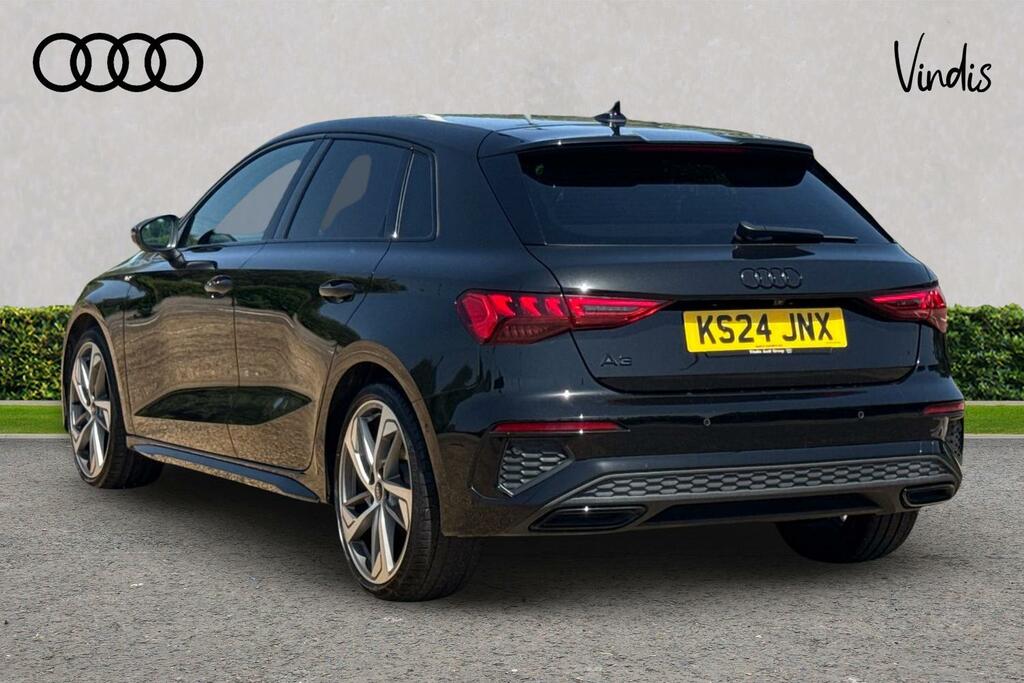 Audi A3 Audi A3 Sportback Black Edition 35 Tfsi 150 Ps S T KS24JNX Black #3