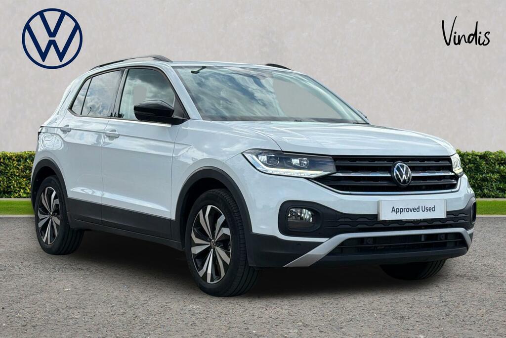 Volkswagen T-Cross Volkswagen T-cross Estate 1.0 Tsi Black Edition White