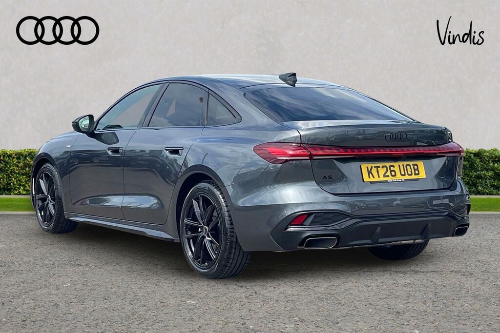 Audi A5 Audi A5 Saloon 2.0 Tfsi 204 Black Edition S Tr Grey #3