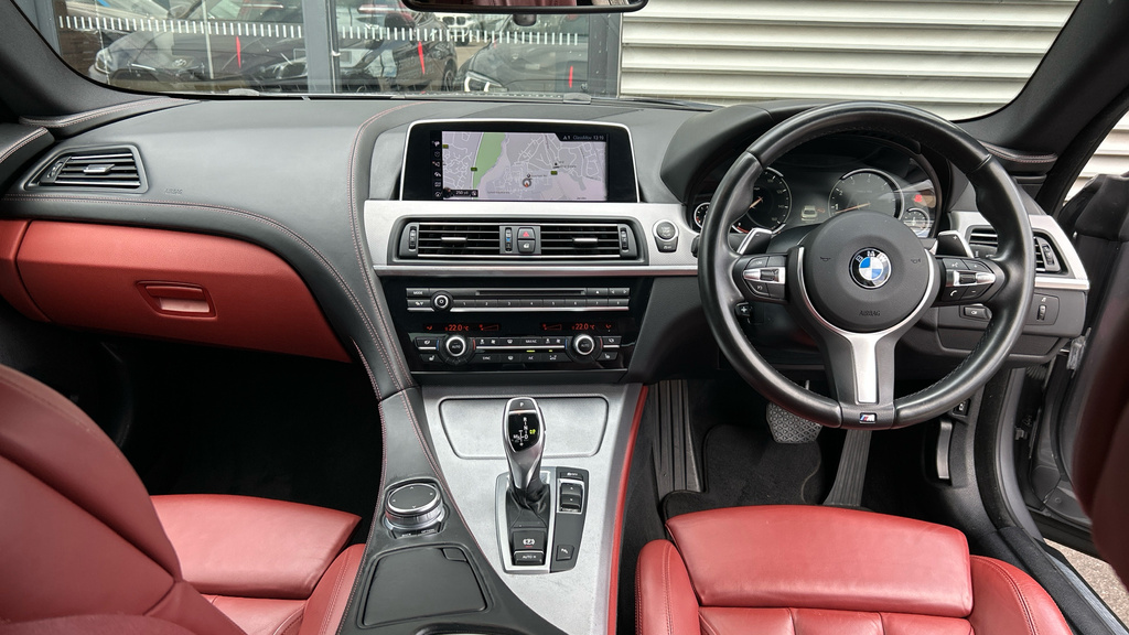 BMW 6 Series Gran Coupe 640I M Sport Coupe Grey #4