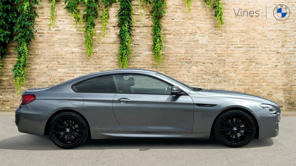 BMW 6 Series Gran Coupe 640I M Sport Coupe Grey #3