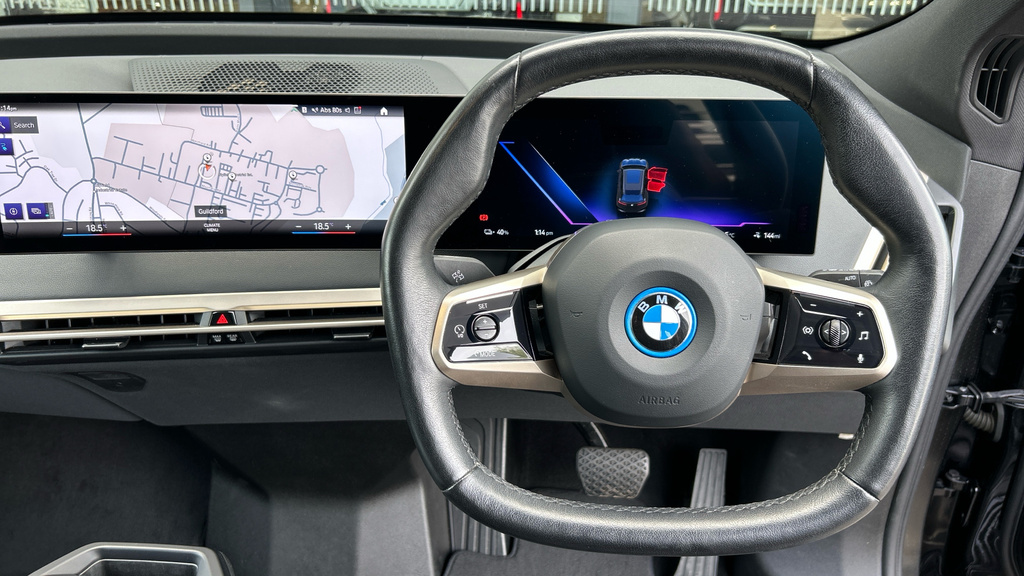 BMW iX Ix Xdrive50 M Sport YA71HGJ Black #5