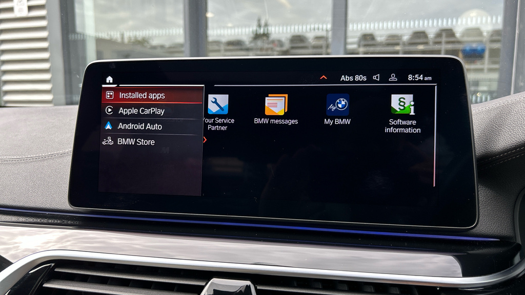 BMW 5 Series M550i Xdrive Blue #27