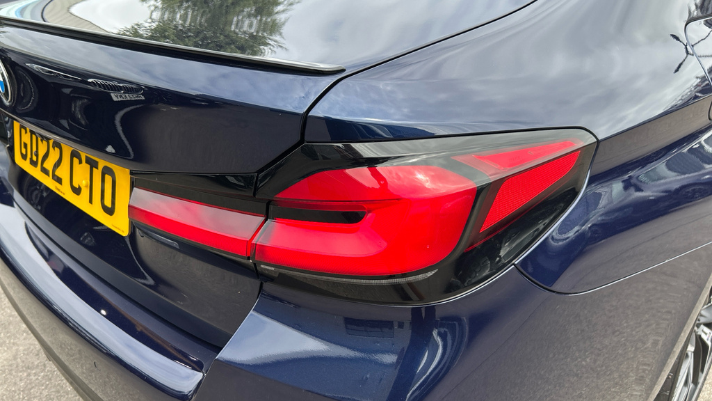 BMW 5 Series M550i Xdrive Blue #22