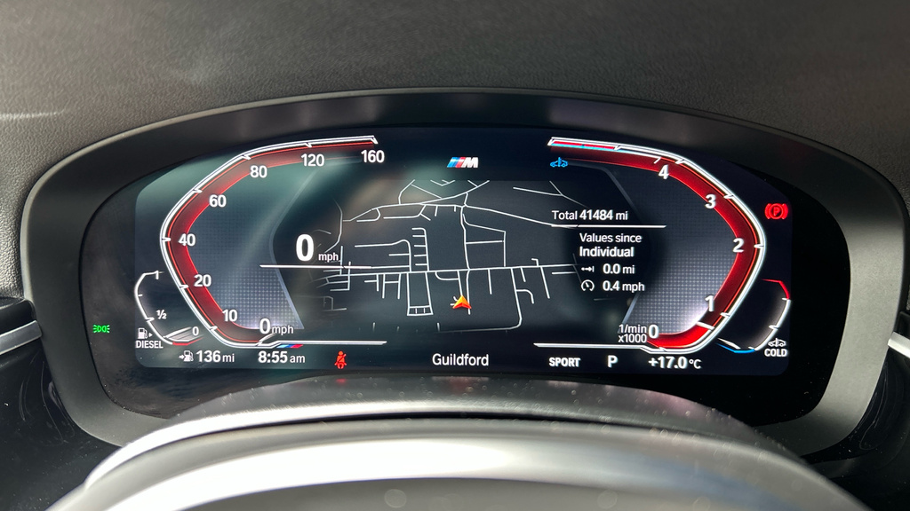BMW 5 Series M550i Xdrive Blue #30