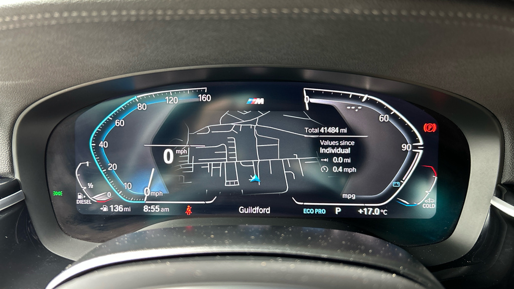 BMW 5 Series M550i Xdrive Blue #32