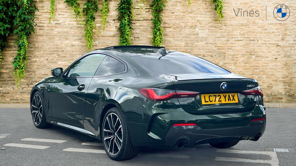 BMW 4 Series Gran Coupe 420D M Sport Coupe LC72YAX #2