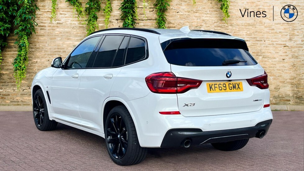 BMW X3 X3 Xdrive20i M Sport White #2