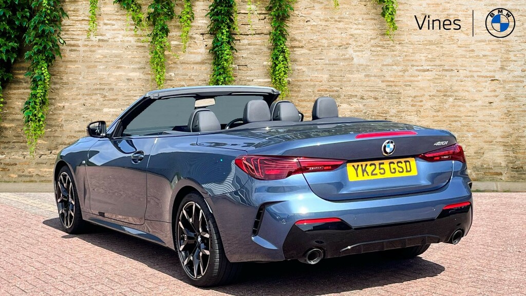 BMW 4 Series 420I M Sport Convertible YK25GSD #2