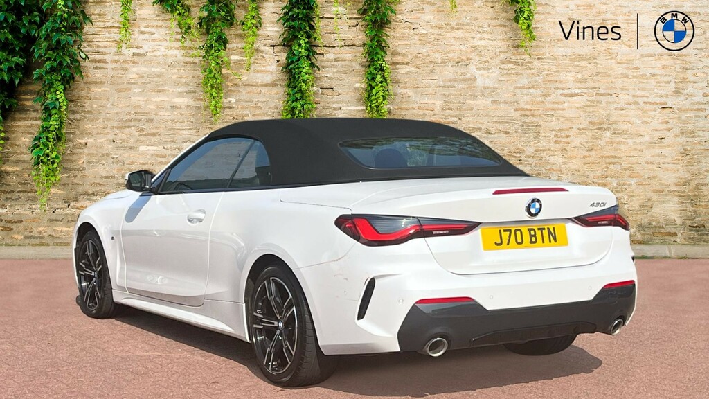 BMW 4 Series 430I M Sport Convertible J70BTN #2