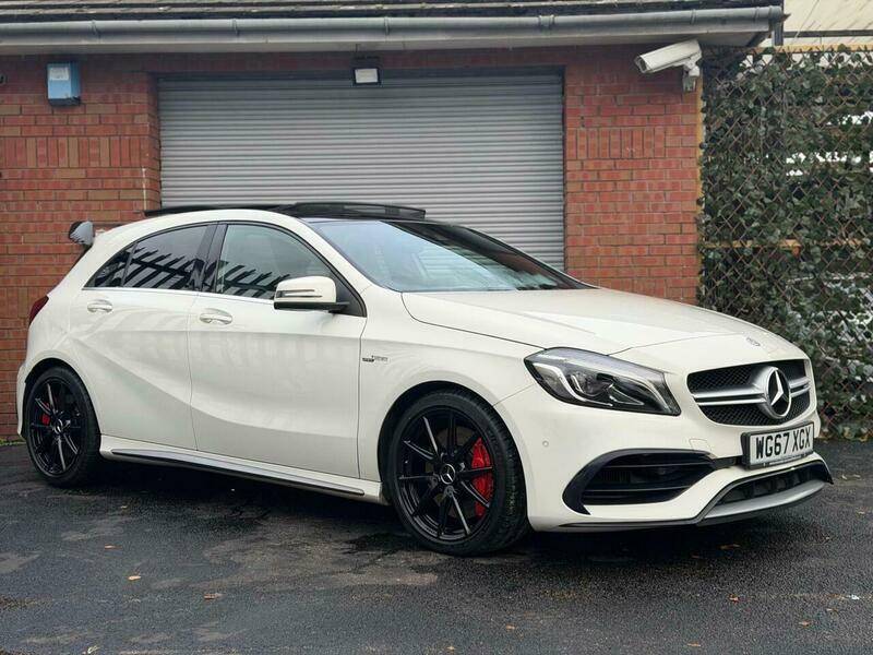 Mercedes-Benz A Class 2.0 A45 Amg Premium WG67XGX White #2