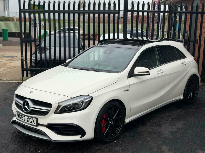 Mercedes-Benz A Class 2.0 A45 Amg Premium WG67XGX White #4