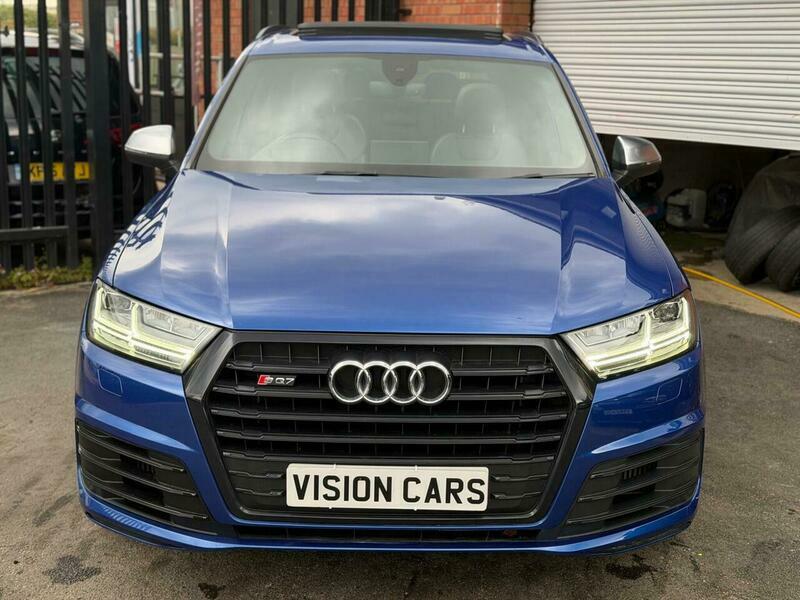 Audi SQ7 4.0 Tdi V8 Tiptronic AF17BVM Blue #2