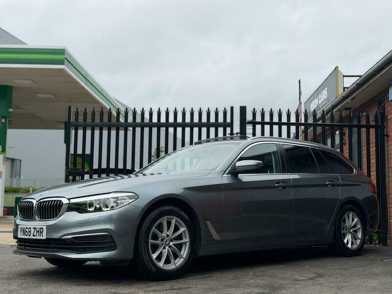 BMW 5 Series 2.0 520D Se Touring Blue #5