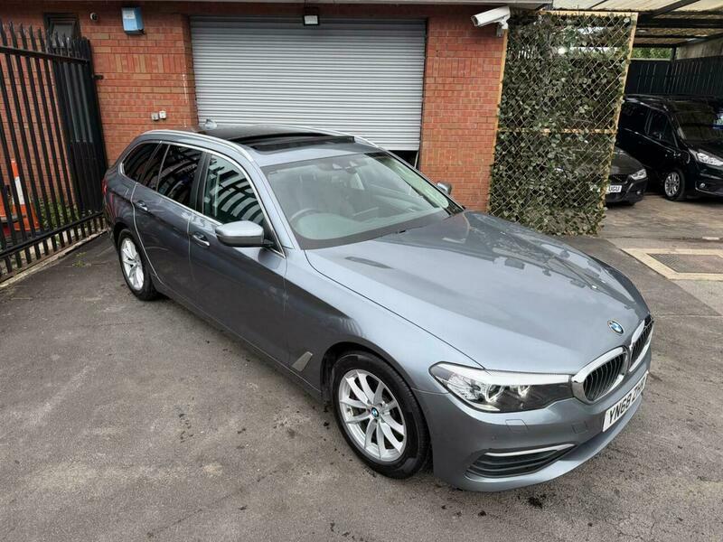 BMW 5 Series 2.0 520D Se Touring Blue #3