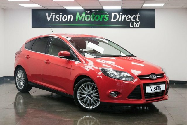 Ford Focus 1.6 Tdci Zetec Euro 5 S S Red