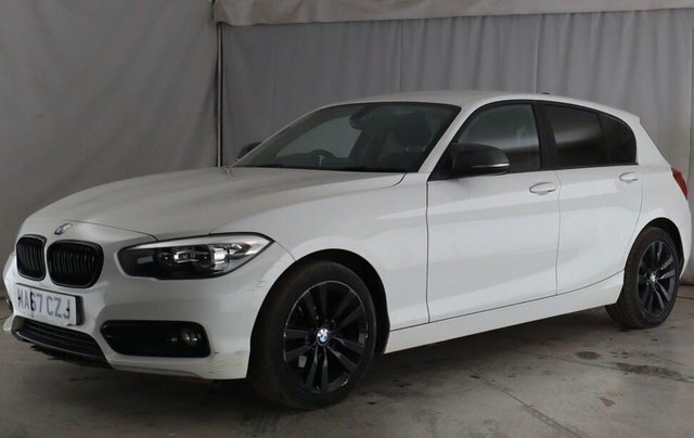 BMW 1 Series Hatchback White #2