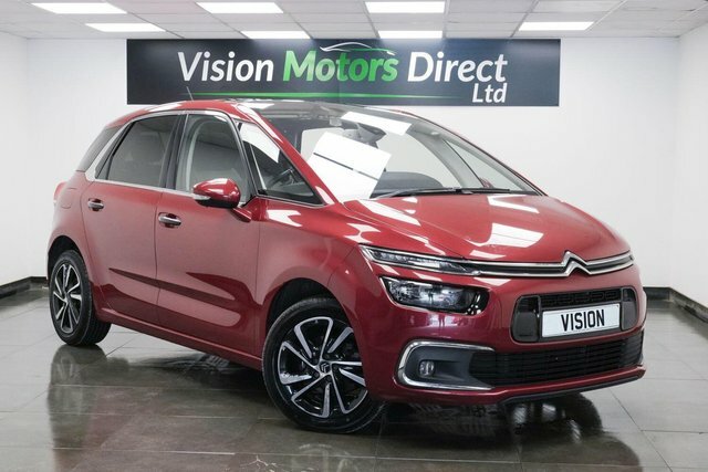 Citroen C4 Picasso 1.6 Bluehdi Flair Eat6 Euro 6 S S DU17XMX Red