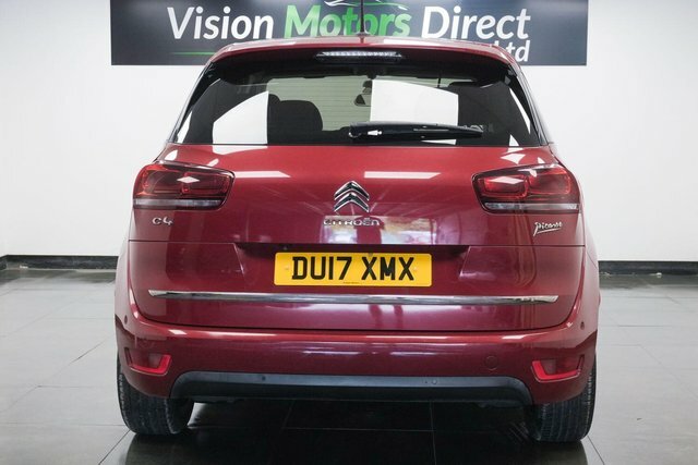 Citroen C4 Picasso 1.6 Bluehdi Flair Eat6 Euro 6 S S DU17XMX Red #2