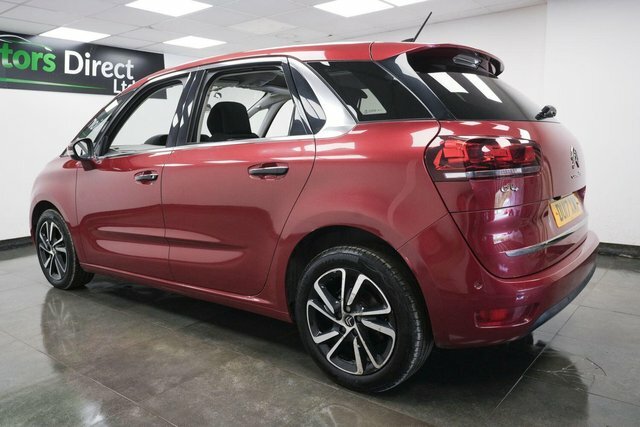 Citroen C4 Picasso 1.6 Bluehdi Flair Eat6 Euro 6 S S DU17XMX Red #6