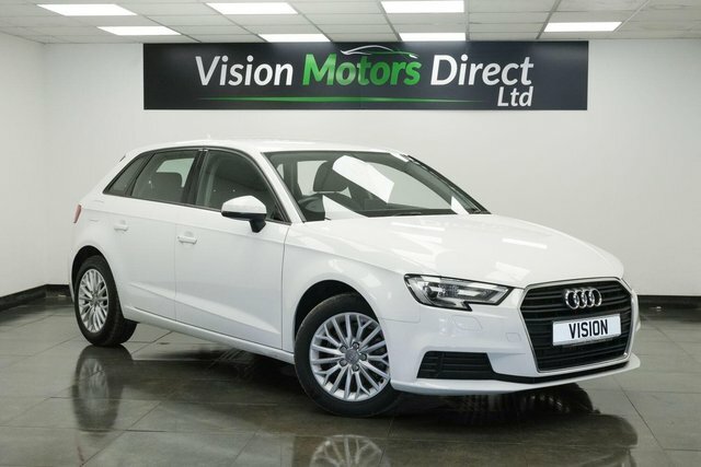 Audi A3 1.6 Tdi Se Technik Sportback Euro 6 S S WD17VMR White