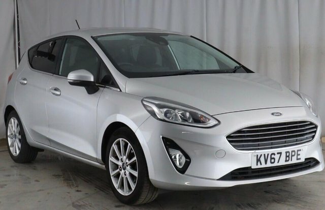 Ford Fiesta St-line White #1