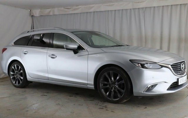 Mazda 6 2.2 Skyactiv-d Sport Nav Tourer Euro 6 S S Silver