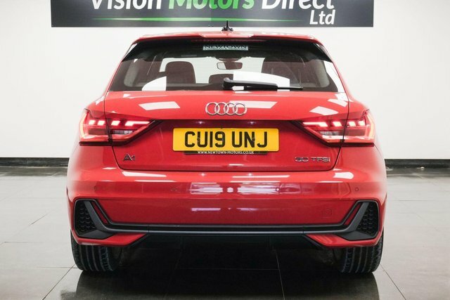 Audi A1 1.0 Tfsi 30 S Line Sportback Euro 6 S S CU19UNJ Red #2