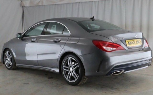 Mercedes-Benz CLA Class 1.6 Cla180 Amg Line Edition Coupe 7G-dct Euro 6 S WM68AMU Black #2