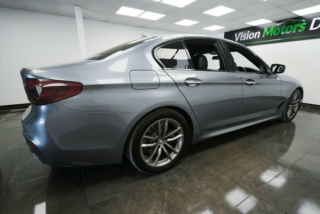 BMW 5 Series 2.0 520I M Sport Euro 6 S S YL67ERY Blue #3