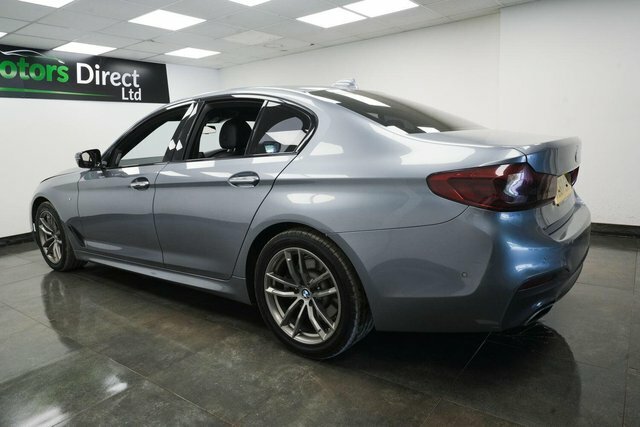 BMW 5 Series 2.0 520I M Sport Euro 6 S S YL67ERY Blue #6