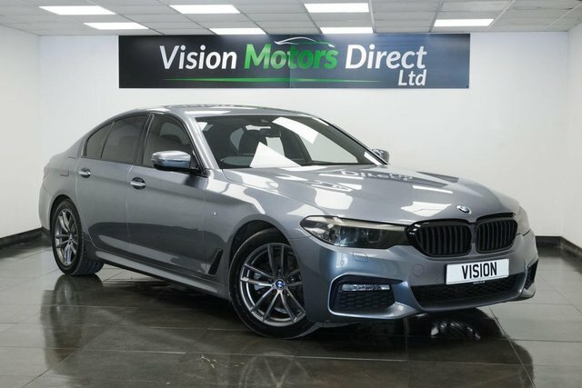 BMW 5 Series 2.0 520I M Sport Euro 6 S S Blue