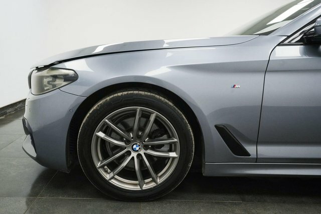 BMW 5 Series 2.0 520I M Sport Euro 6 S S YL67ERY Blue #5