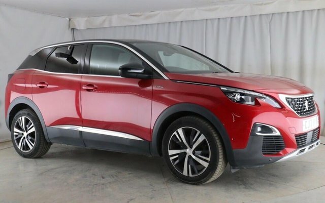 Peugeot 3008 1.6 Bluehdi Gt Line Euro 6 S S CJ17HYA Red