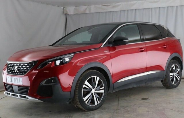 Peugeot 3008 1.6 Bluehdi Gt Line Euro 6 S S CJ17HYA Red #2