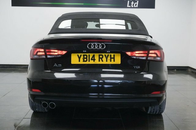 Audi A3 Cabriolet 2.0 Tdi Sport S Tronic Euro 6 S S Black #2