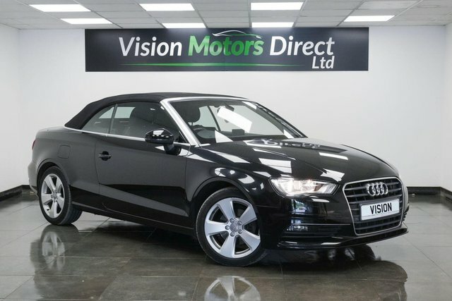 Audi A3 Cabriolet 2.0 Tdi Sport S Tronic Euro 6 S S Black
