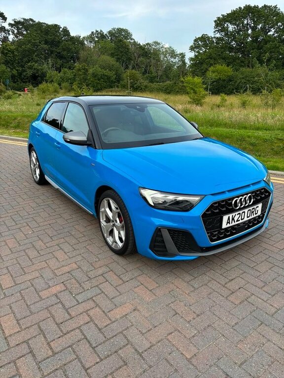 Audi A1 2.0 Tfsi 40 S Line Competition Sportback S Tronic Blue