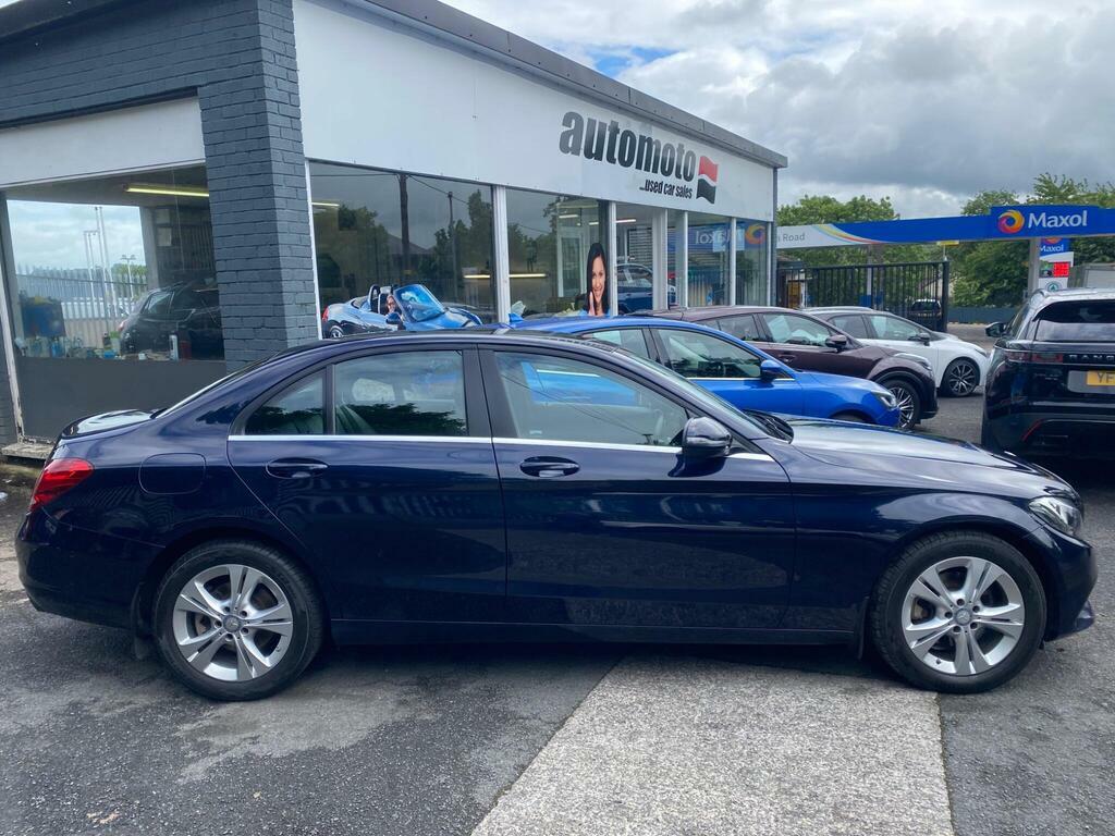 Mercedes-Benz C Class 2.0 C200 Se 7G-tronic Euro 6 S S KP16MKX Blue #3
