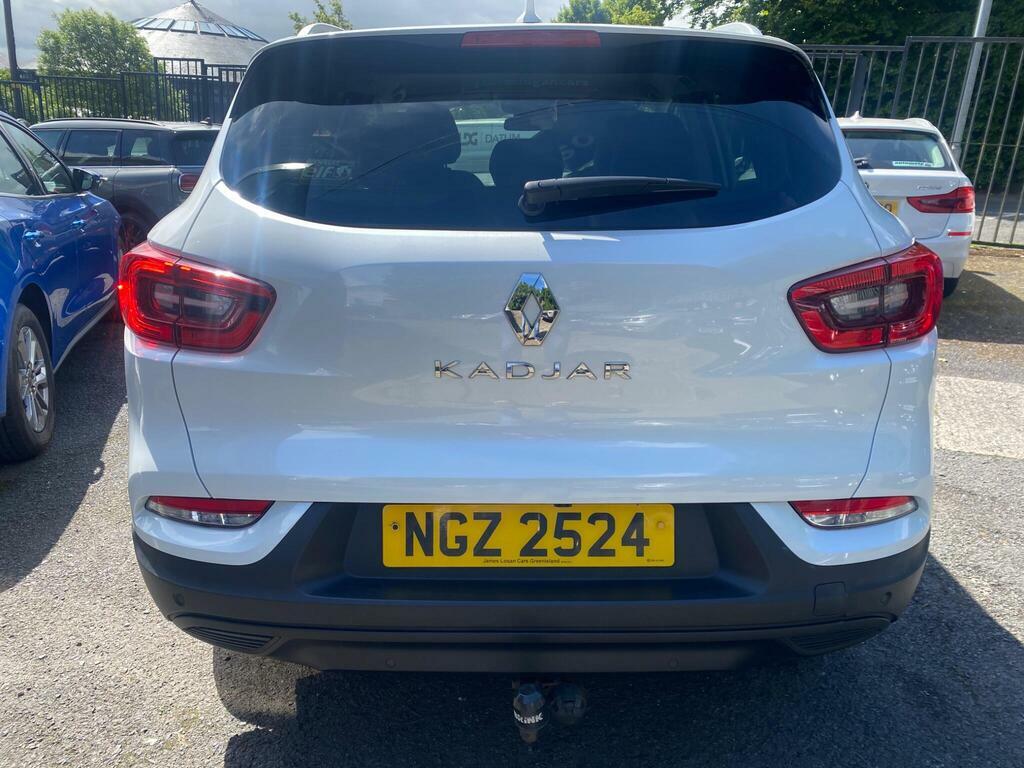 Renault Kadjar 1.3 Tce Iconic Euro 6 S S White #4