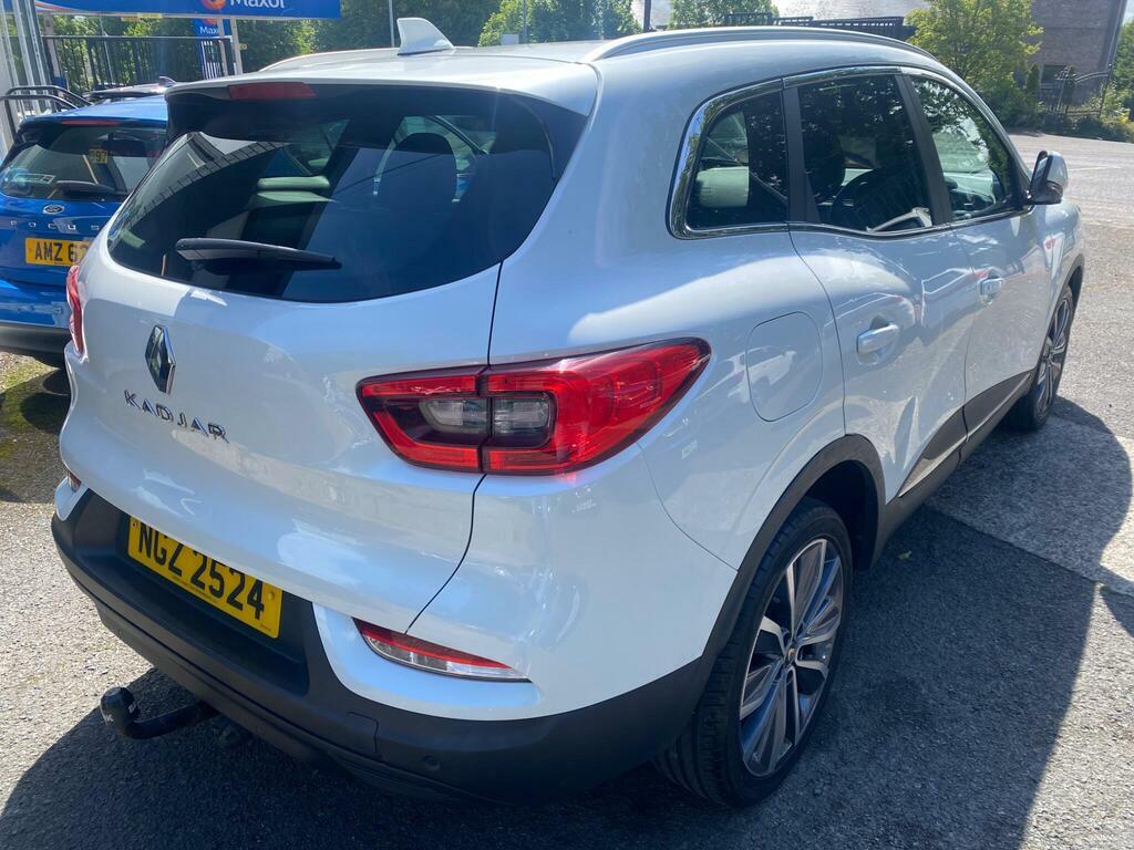 Renault Kadjar 1.3 Tce Iconic Euro 6 S S White #3