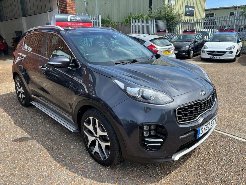 Kia Sportage 1.6 T-gdi Gt-line Euro 6 GY67SZV Silver #3