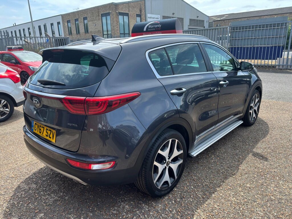 Kia Sportage 1.6 T-gdi Gt-line Euro 6 GY67SZV Silver #6