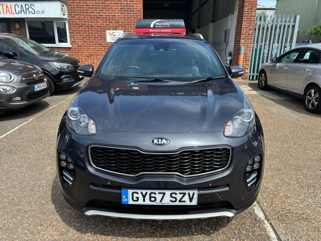 Kia Sportage 1.6 T-gdi Gt-line Euro 6 GY67SZV Silver #2